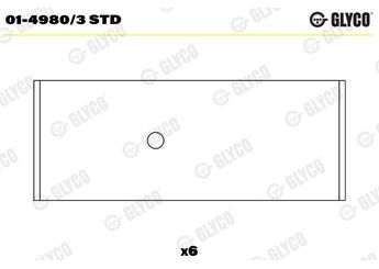 Kol Yatak (STD)  GLYCO 01-4980/3 STD  149803STD 1304140030 13041-40030
