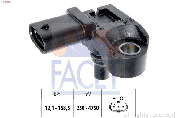 MAP Sensörü  BMW 3 Serisi Touring (F31N)(2015->)  FACET 10.3393