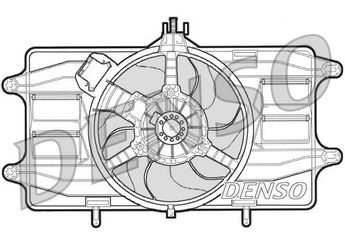 Radyatör Fan ve Motoru  MAHLE CFF 143 000P  46737731
