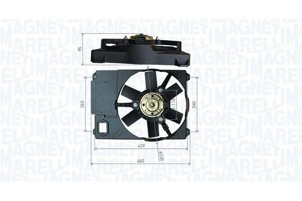 Radyatör Fan ve Motoru  VALEO 696101