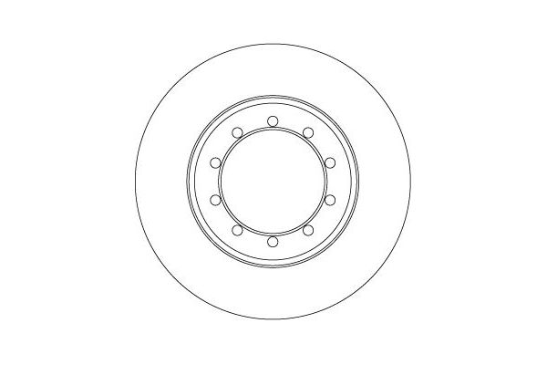 Fren Disk Ayna Arka Sağ ve Sol BRAXIS AD1150