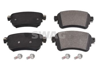 Fren Disk Balata Arka SWAG 33 10 7344  1617936880 1673603880 SU001A6136 16 179 368 80 16 736 038 80 155253721 SU001-A6136 SU001B3807 SU001-B3807