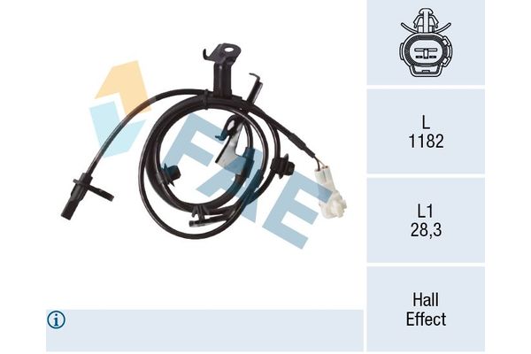 Abs Sensörü Ön Sol Toyota Yaris (KSP9/SCP9/NLP9)(2006->)  MAHER 12430