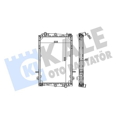 Su Radyatörü  KALE 350210