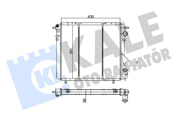 Su Radyatörü  KALE 0509042PA