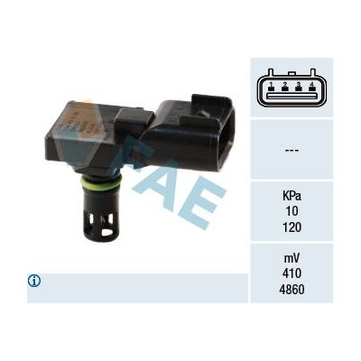 MAP Sensörü  Mazda 2 Sedan (DY)(03.2003->)  MGA 33690