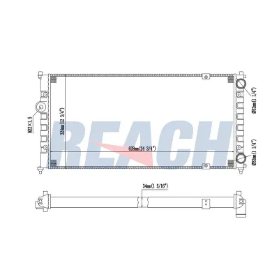 Su Radyatörü  Volkswagen Polo III Variant (6V5)(05.1997->2002)  MAHER 32910
