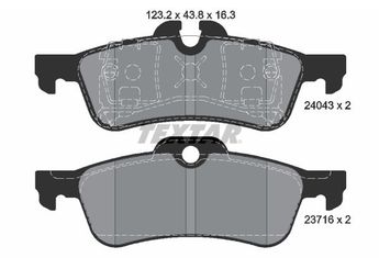 Fren Disk Balata Arka TEXTAR 2404301  34216762871 34216770252 6770252 1503077 2166621 6762871 34211503077 6761288 34316786873 6786873 34216761288 34212166621