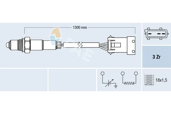 Oksijen (Lambda) Sensörü  FAE 77370