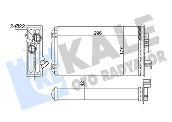 Kalorifer Radyatörü  KALE 358680  42561533