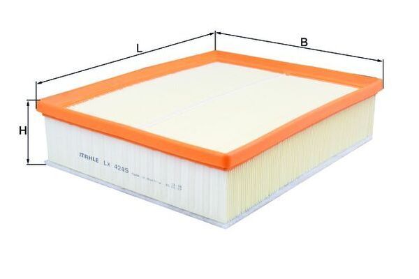 Hava Filtresi  Audi S1 Sportback (8XF)(2014->)  MAHLE LX 4245