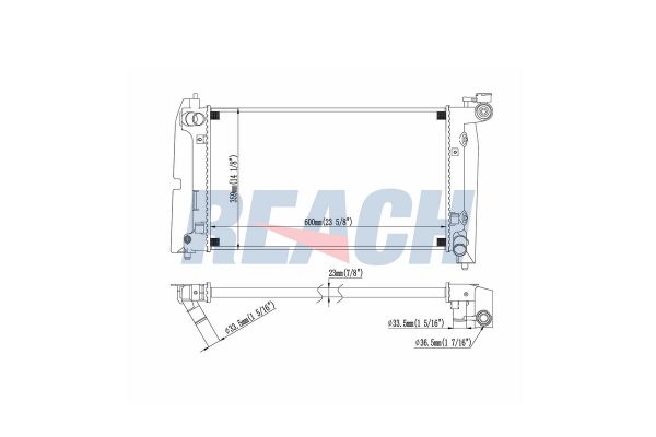 Su Radyatörü  ORİS BTO064016