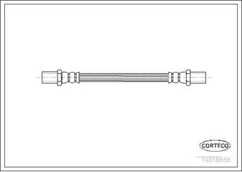 Fren Hortumu Arka Sol CORTECO 19018656  19018656 21083506085