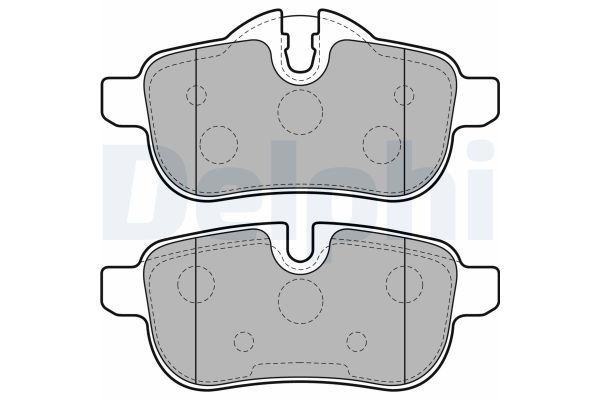 Fren Disk Balata Arka BMW Z4 Serisi Roadster (E89)(2009->)  DELPHI LP2163
