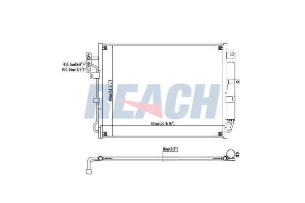 Klima Radyatörü  Land Rover Range Rover Sport (01.2005->)  DELPHI CF20556