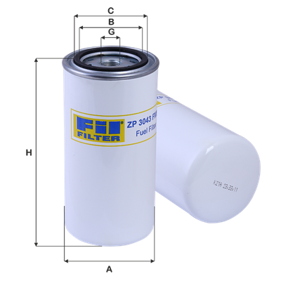 Yakıt Filtresi  FIL FILTRE ZP 3043 FMB