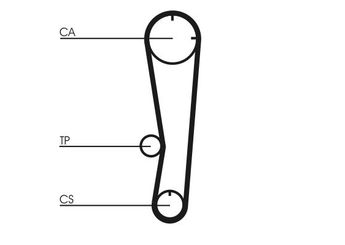 Triger Kayışı  DAYCO 94261  VT108 B63012205A B63012205E9A B63212205X B63012205A9A B6Y012205