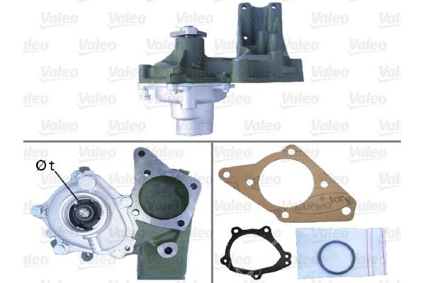 Devirdaim Su Pompası  Fiat Ducato P.Van (290)(08.1990->)  VALEO 506293