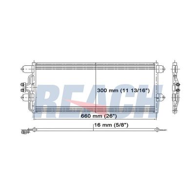 Klima Radyatörü  BEHR 8FC 351 037-701
