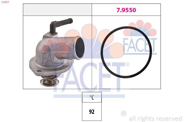 Termostat  Opel Astra G 4/5 Kapı (1998->)  OPEL ORJINAL 95517668