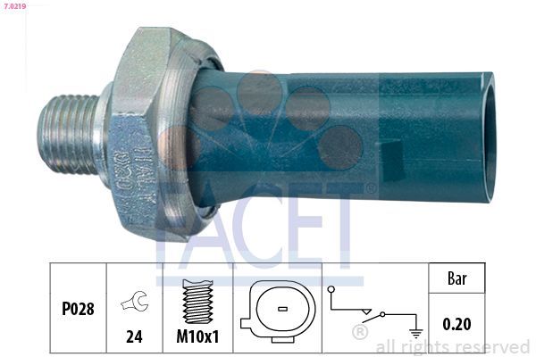 Yağ Müşürü  FACET 7.0219