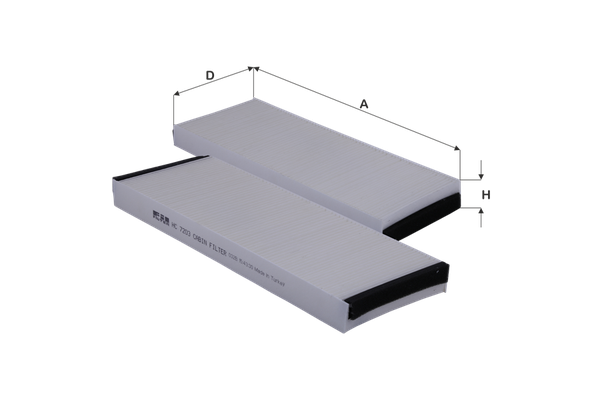 Polen Filtresi  FIL FILTRE HC 7203