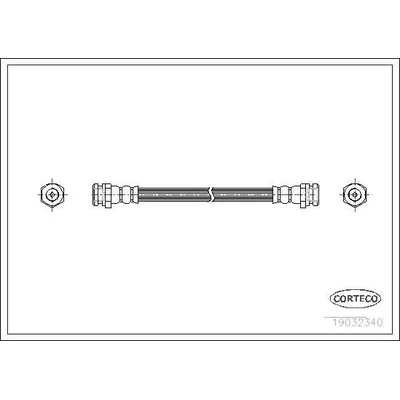 Fren Hortumu Arka Sağ veya Sol ASPART 3HOS1546