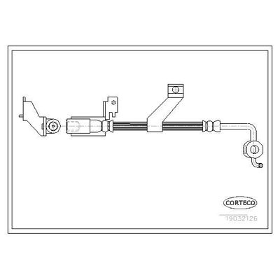 Fren Hortumu Ön Sol FROW 503.1112.019