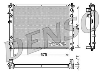 Su Radyatörü  DENSO DRM36012  25310C8000 45111XA00A
