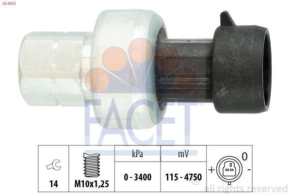 Klima Basınç Müşürü  BOEM 13587668
