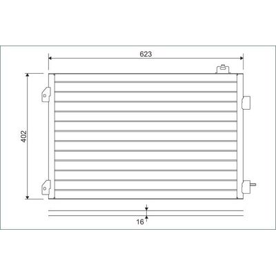 Klima Radyatörü  Renault Symbol II (2008->)  VALEO 817646