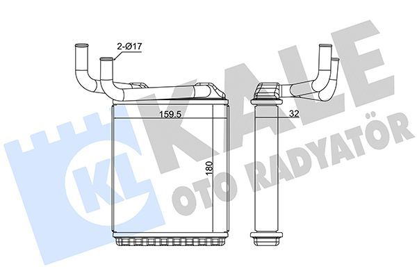 Kalorifer Radyatörü  KALE 358655