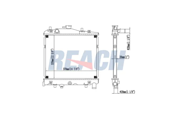 Su Radyatörü  VEKA 16-2133B
