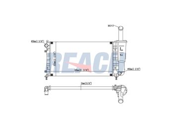 Su Radyatörü  ORİS MFI409023  51724183