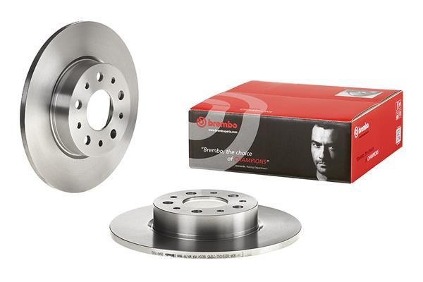 Fren Disk Ayna Arka Sağ ve Sol Fiat Egea (356) Sedan (2016->)  BREMBO 08.A915.20
