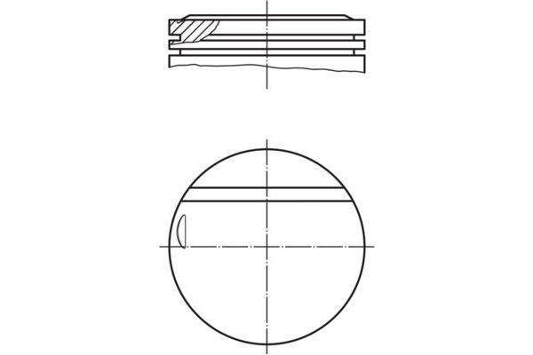 Piston (89.00MM-STD)  NÜRAL 87-72593-STD