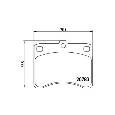 Fren Disk Balata Ön Daihatsu Applause (A101)(1989->2000)  MAGNETI MARELLI 363700416003