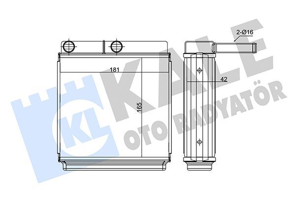 Kalorifer Radyatörü  KALE 228800
