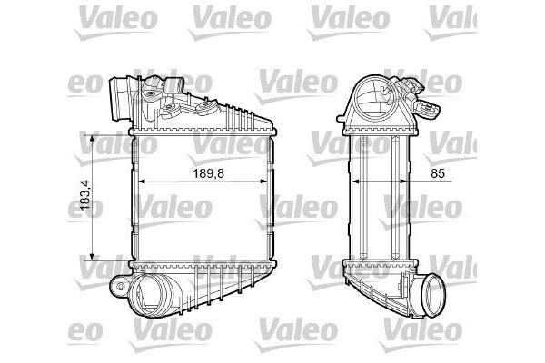 Turbo Radyatörü  VALEO 817205