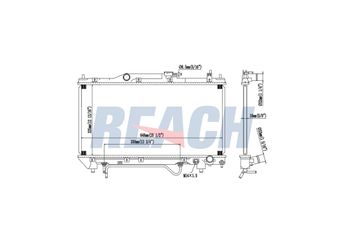 Su Radyatörü  MAHLE CR 1525 000S  16400 1640303190 1640003190 16400-03190