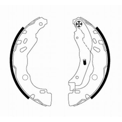 Fren Pabuçlu Balata Arka Opel Corsa F / Corsa-e F (2019->)  PSA ORJINAL 1663939580