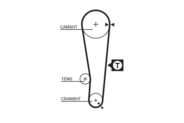 Triger Kayışı  Toyota Avensis Combi SW (T22)(1998->)  GATES 5386XS