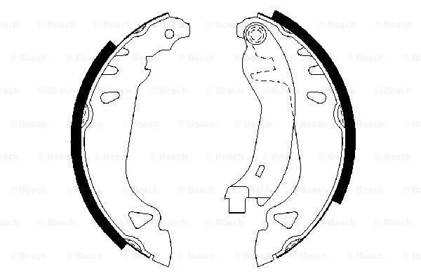 Fren Pabuçlu Balata Arka Fiat Tempra (159) S.Wagon (1990->)  BRAXIS AC0004