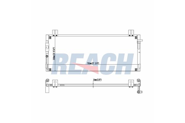 Klima Radyatörü  ORİS CTO821016