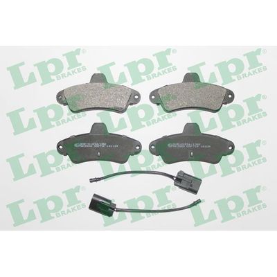 Fren Disk Balata Arka Ford Mondeo 4/5 Kapı - S.Wagon (FD)(1993->)  LPR 05P716