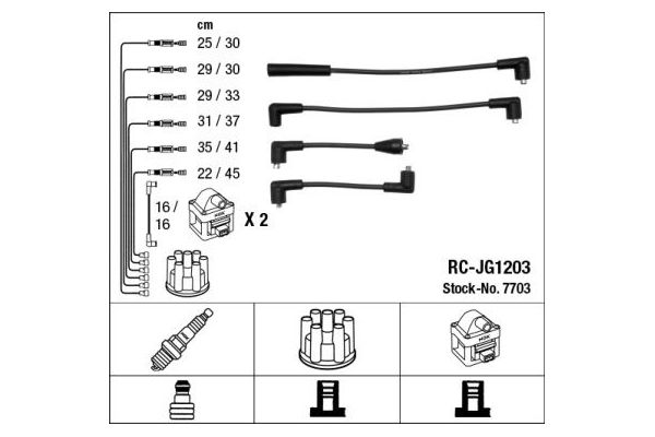 Buji Kablosu  NGK 7703