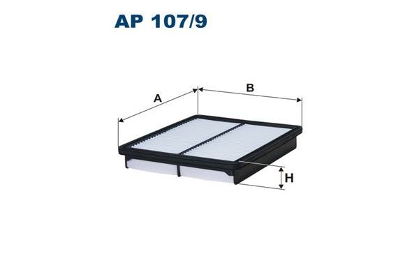 Hava Filtresi  Hyundai Santa Fe (CM)(2006->)  FILTRON AP 107/9