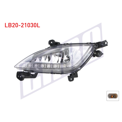 Sis Farı Ön Sol Hyundai i30 Coupe (GD)(12.2012->)  LABO LB20-21030L