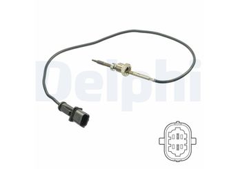 Egzoz Sıcaklık Sensörü  DELPHI TS30201  55203808