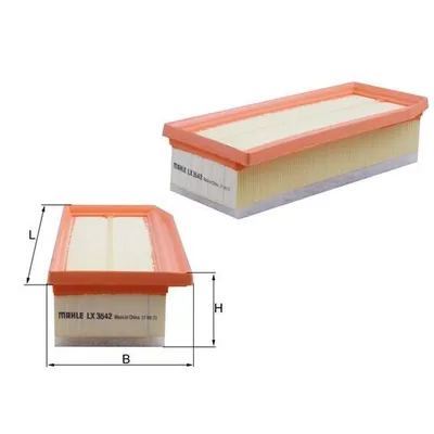 Hava Filtresi  Renault Clio IV Sport Tourer (2013->)  MAHLE LX 3542